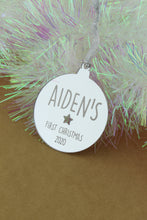 Load image into Gallery viewer, First Christmas Tree Ornament