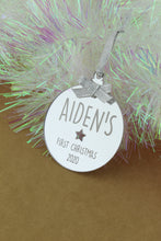 Load image into Gallery viewer, First Christmas Tree Ornament