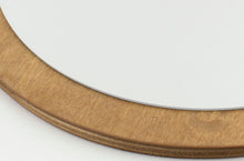 Load image into Gallery viewer, Wooden Apple Shaped Kids Mirror