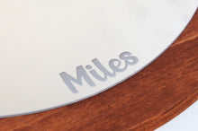 Load image into Gallery viewer, Bear Shaped Wooden Kids Mirror