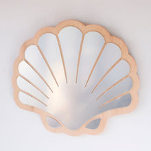 Load image into Gallery viewer, seashell shaped kids mirror