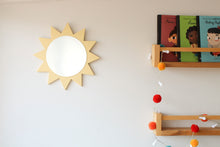 Load image into Gallery viewer, Cute Smiley Sun Shaped Kids Mirror