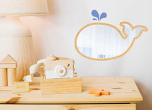 Load image into Gallery viewer, Whale Mirror Wall Decor