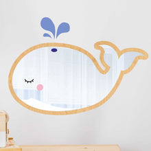 Load image into Gallery viewer, Whale Mirror Wall Decor