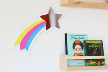 Load image into Gallery viewer, Shooting Star Shaped Kids Mirror