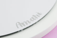 Load image into Gallery viewer, Wooden Crescent Moon Mirror