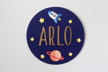Load image into Gallery viewer, Outer Space Custom Name Sign
