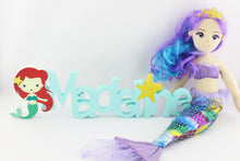 Load image into Gallery viewer, Mermaid Freestanding 3D Name Sign