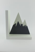 Load image into Gallery viewer, Snowy Mountain Peak Kids Bookends