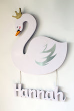 Load image into Gallery viewer, Swan Princess Wall Decor