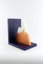 Load image into Gallery viewer, Snowy Mountain Peak Kids Bookends