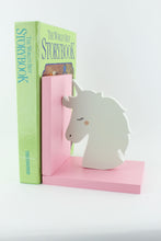 Load image into Gallery viewer, Unicorn Bust Kids Bookends