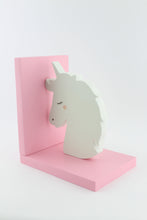 Load image into Gallery viewer, Unicorn Bust Kids Bookends