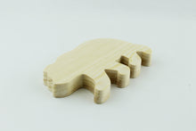 Load image into Gallery viewer, Wooden Grizzly Bear