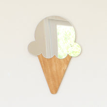 Load image into Gallery viewer, Shatterproof Icecream Shaped Kids Mirror Wall Decor