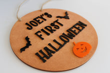 Load image into Gallery viewer, My First Halloween Sign