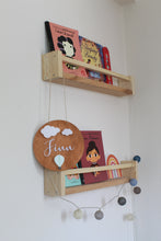 Load image into Gallery viewer, hot air balloon kids name sign
