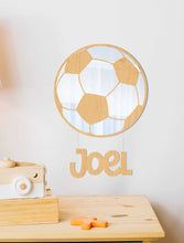 Load image into Gallery viewer, Football Mirror Wall Decor
