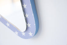 Load image into Gallery viewer, Patterned Star Shaped Kids Mirror