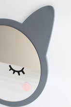 Load image into Gallery viewer, Cat Head Shaped Shatterproof Kids Mirror