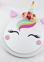 Load image into Gallery viewer, Unicorn Kids Wall Mirror