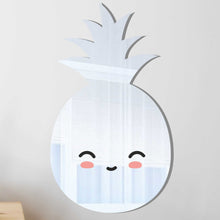 Load image into Gallery viewer, Cute Pineapple Stick On Kids Mirror