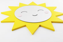 Load image into Gallery viewer, Cute Smiley Sun Shaped Kids Mirror