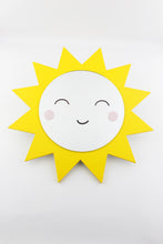 Load image into Gallery viewer, Cute Smiley Sun Shaped Kids Mirror