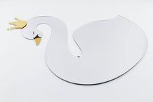 Load image into Gallery viewer, Swan Princess Kids Shatterproof Mirror