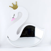 Load image into Gallery viewer, swan princess girls bedroom mirror