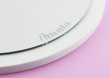 Load image into Gallery viewer, Wooden Apple Shaped Kids Mirror