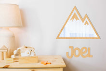 Load image into Gallery viewer, Snowy Mountain Shaped Kids Mirror