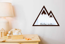 Load image into Gallery viewer, Snowy Mountain Shaped Kids Mirror