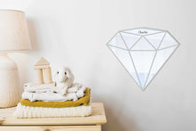 Load image into Gallery viewer, Diamond Shaped Wall Mirror Decor