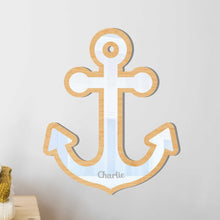 Load image into Gallery viewer, Nautical Personalised Kids Mirror