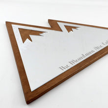 Load image into Gallery viewer, snowy mountain kids mirror wall decor