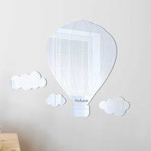 Load image into Gallery viewer, Hot Air Balloon Personalised Nursery Mirror