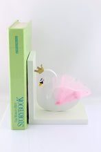 Load image into Gallery viewer, Pair of Swan Princess Bookend