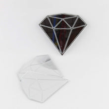 Load image into Gallery viewer, Kids diamond shape mirror room decor
