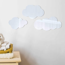 Load image into Gallery viewer, cloud nursery mirror wall decor