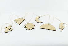 Load image into Gallery viewer, wooden boho nursery garland