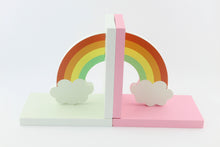 Load image into Gallery viewer, Rainbow Cloud Bookends