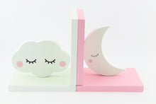 Load image into Gallery viewer, Cute Cloud Nursery Bookends