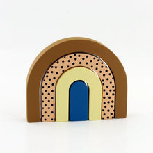 Load image into Gallery viewer, rainbow stacker kids decor