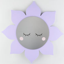 Load image into Gallery viewer, flower shaped kids wall mirror
