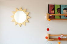 Load image into Gallery viewer, Cute Smiley Sun Shaped Kids Mirror
