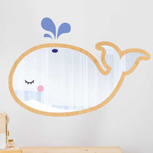 Load image into Gallery viewer, Whale Mirror Wall Decor
