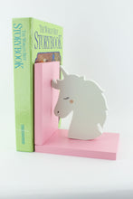 Load image into Gallery viewer, Unicorn Bust Kids Bookends
