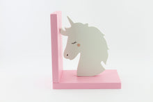 Load image into Gallery viewer, Unicorn Bust Kids Bookends
