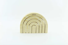 Load image into Gallery viewer, Natural Wood Kids Rainbow Stacker
